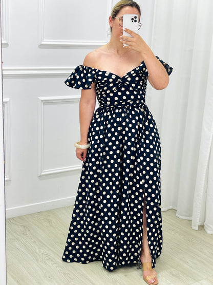 VESTIDO DOT´S MARINHO