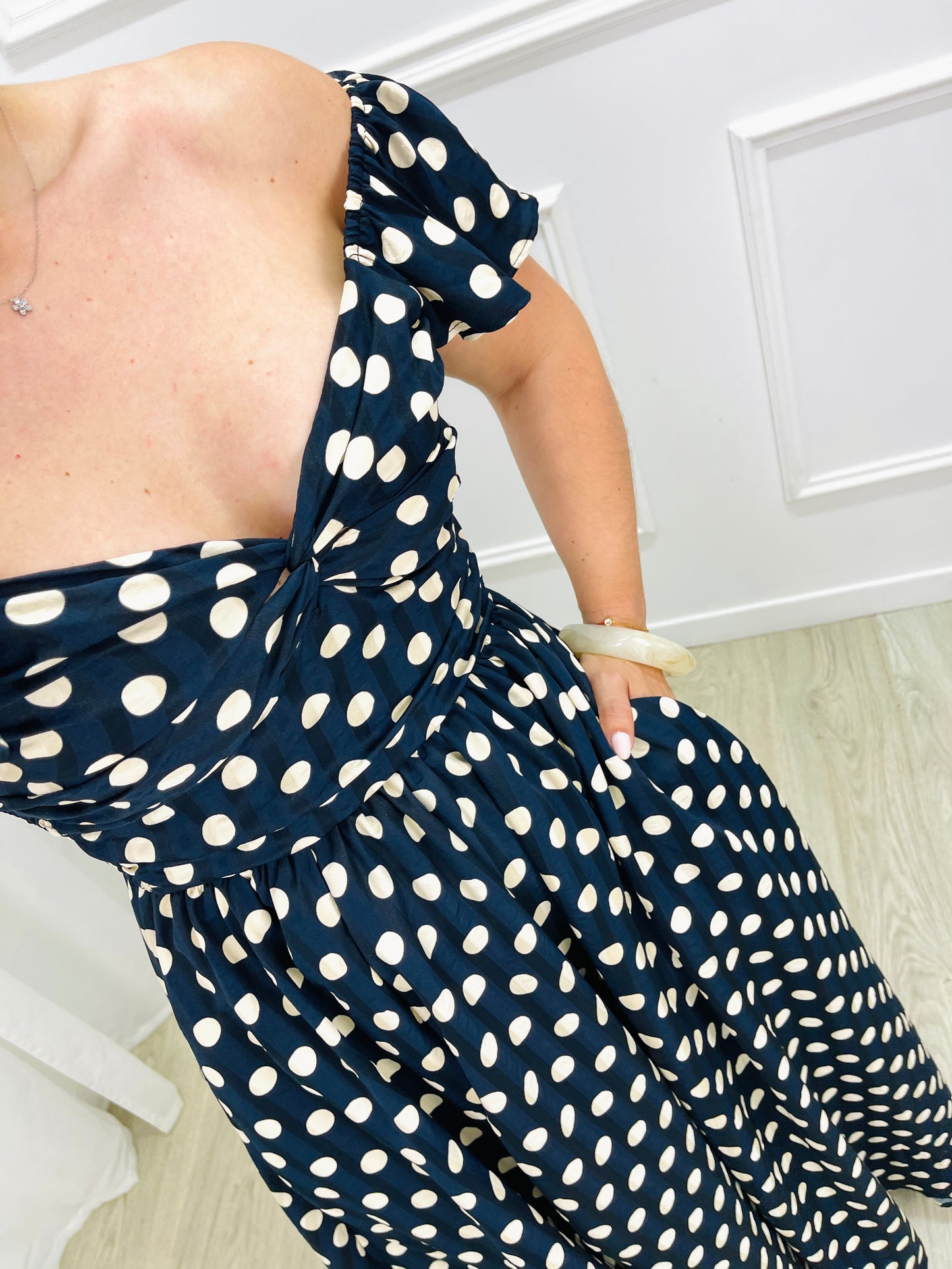 VESTIDO DOT´S MARINHO