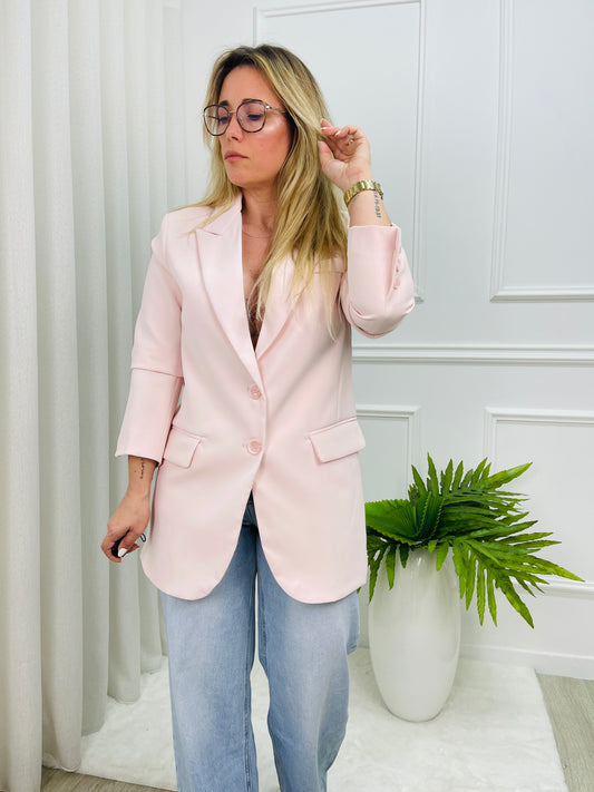 BLAZER OVERSIZED ROSA MOCHY