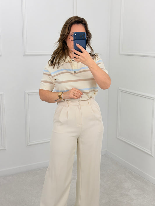 CALÇA ALFAIATARIA BEGE