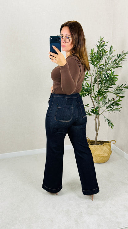 Body Capri Castanho