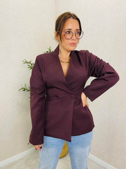 Blazer Bordeaux Golden Days Paris