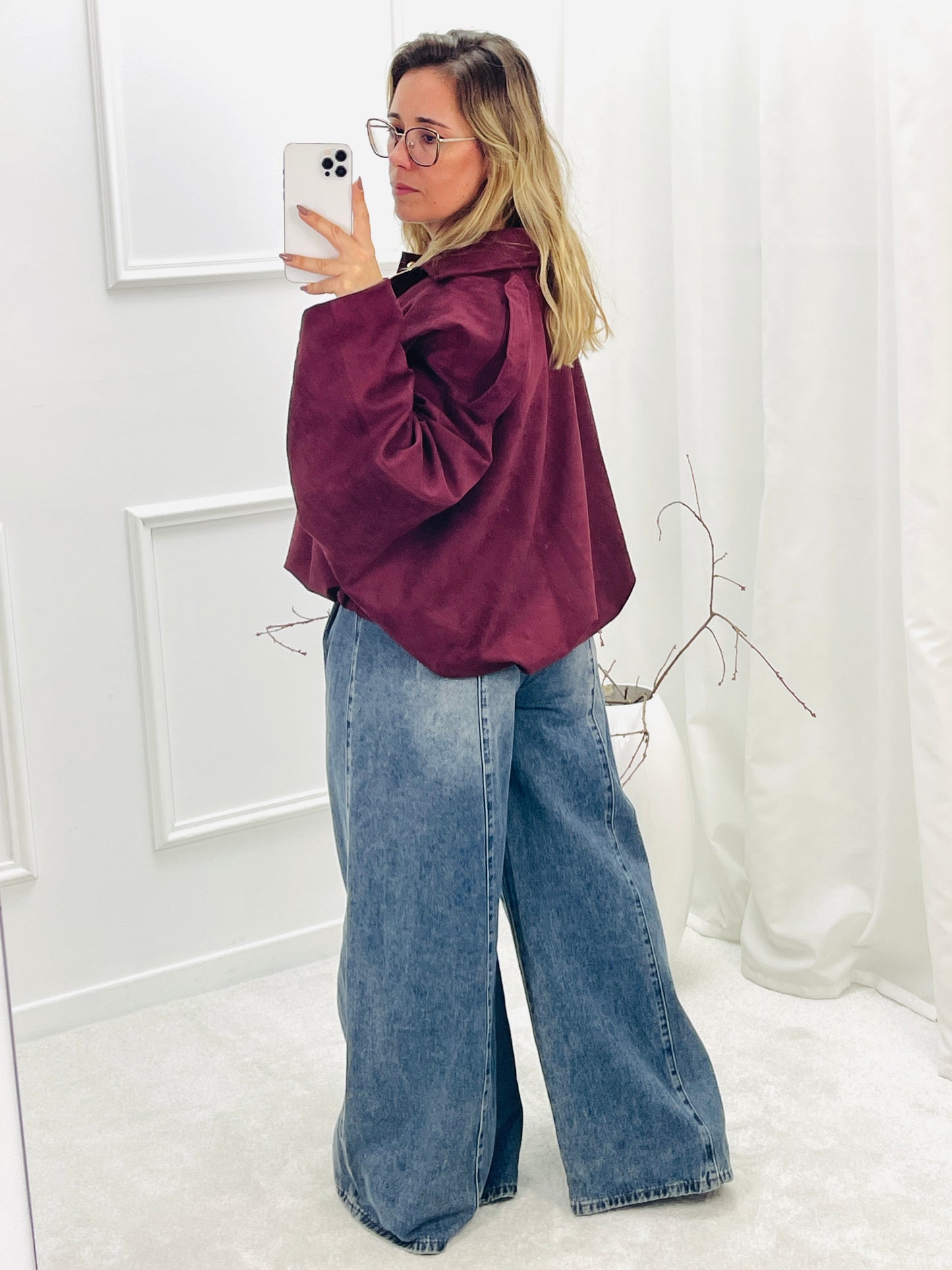 BOMBER CAMURÇA BORDEAUX