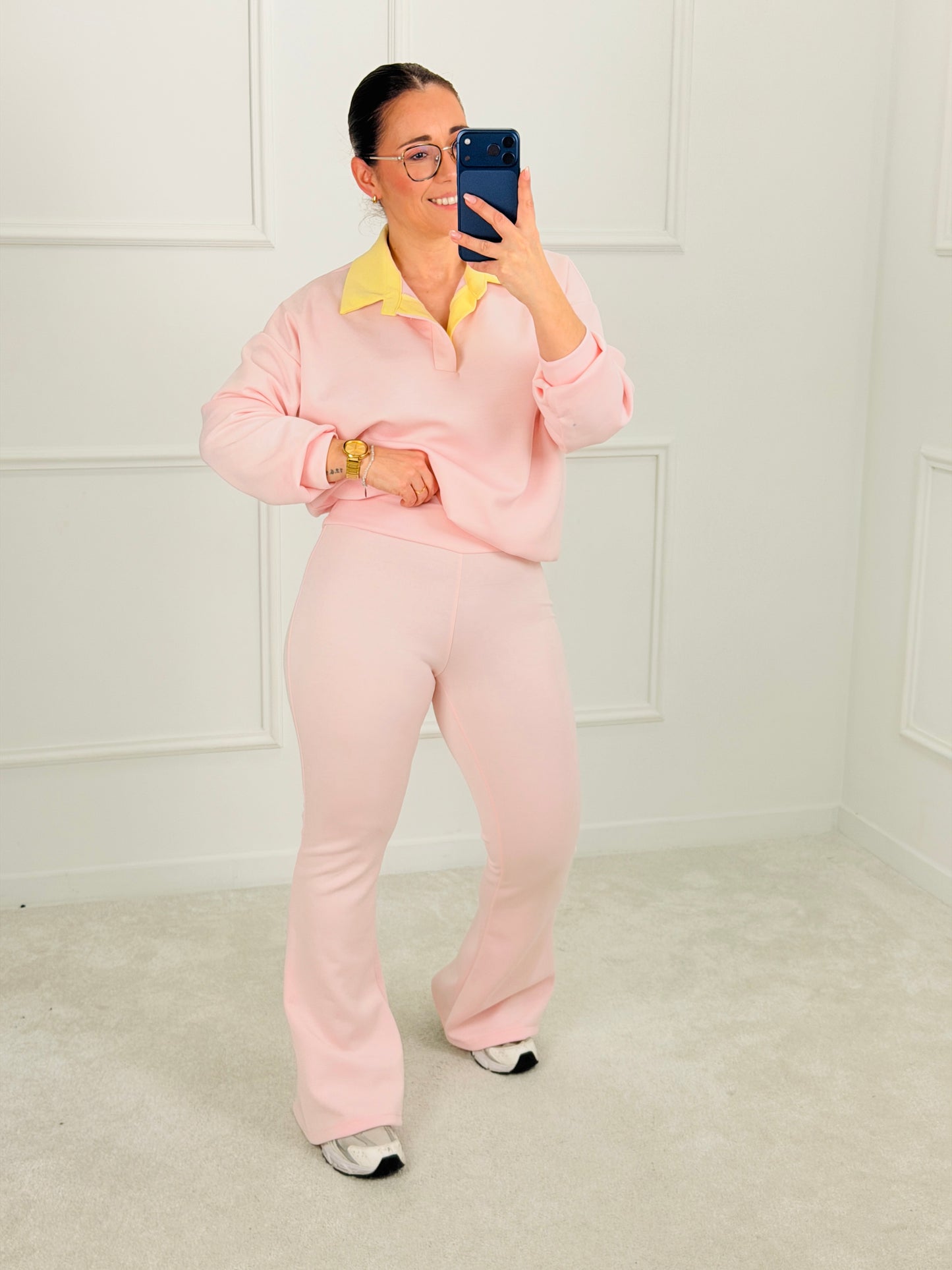 CONJUNTO POLO E CALÇA MALHA