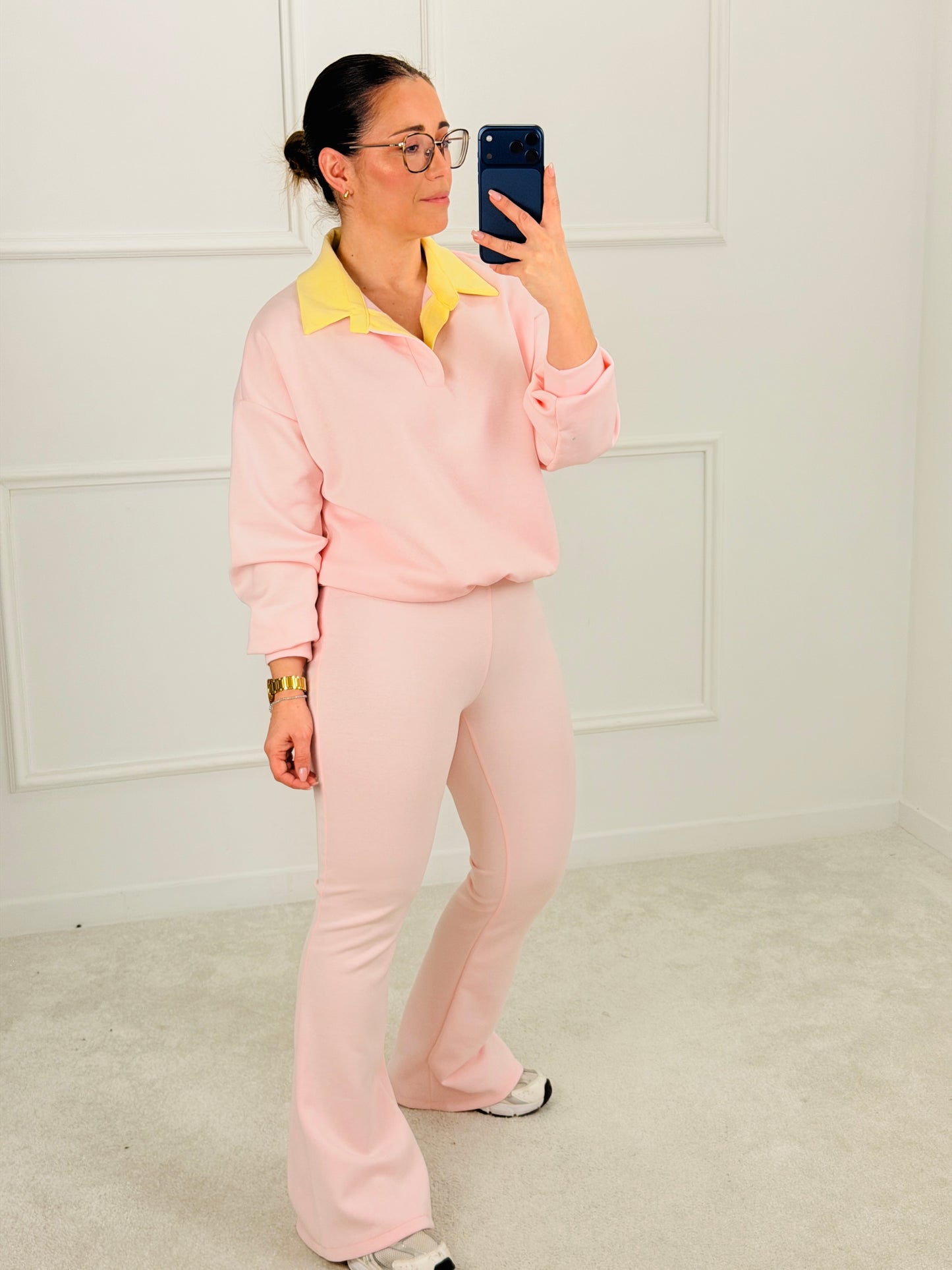 CONJUNTO POLO E CALÇA MALHA