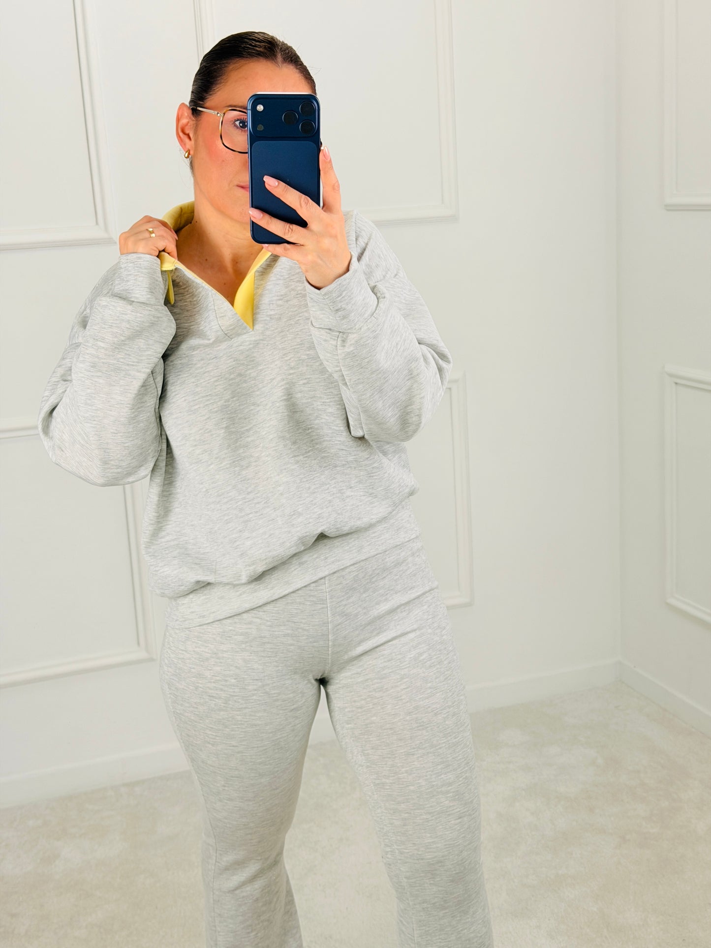 CONJUNTO POLO E CALÇA MALHA
