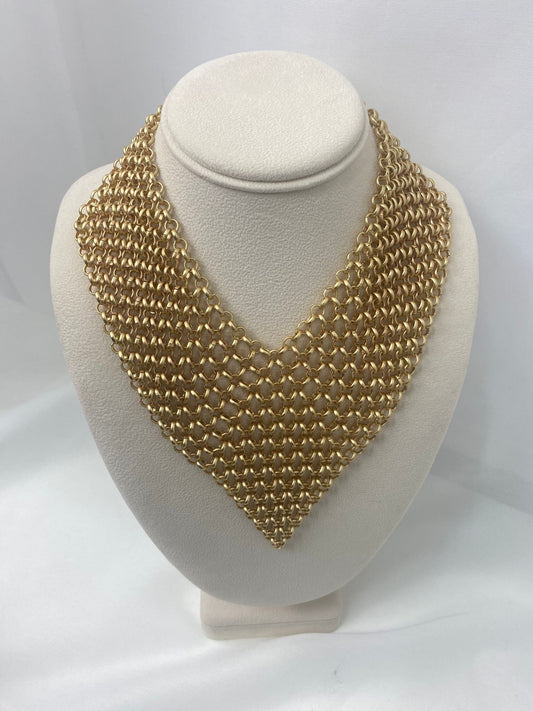 COLAR TRIANGULAR GOLD