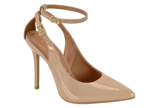 SAPATO BEGE BRILHO VIZZANO